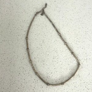 Vintage Navajo Sterling Silver Necklace Christin Wolf